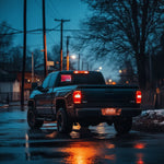 Light-Up Patriotic Parent Suction Cup Mount Car Sign - 6 Pieces Per Retail Ready Display 25319 CAR VIBEZ