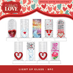 Valentine's Day Glass and Gift Assortment Floor Display - 57 Pieces Per Retail Ready Display 88573 KIPP BROTHERS