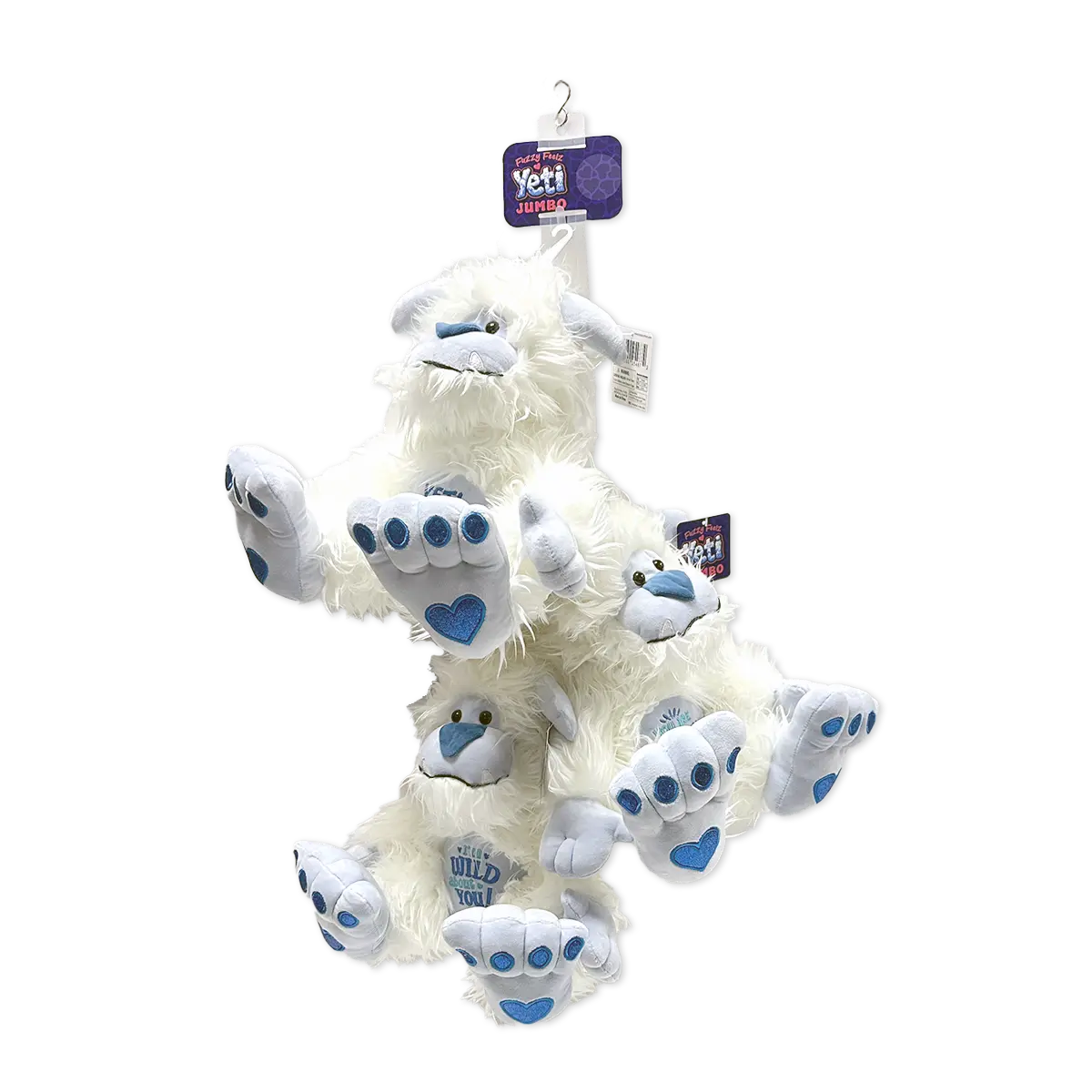 Jumbo Light-Up Plush Snow Yeti - 2 Pieces Per Pack 26090 KIPP BROTHERS
