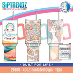 Insulated Drinkware Assortment Floor Display - 26 Pieces Per Retail Ready Display 88582 NOVELTY INC