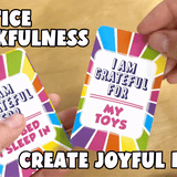 Gratitude Playing Cards - 12 Pieces Per Retail Ready Display 26095 NOVELTY INC