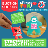 Emotional Support Suction Squishy - 12 Pieces Per Retail Ready Display 26106 KIPP BROTHERS