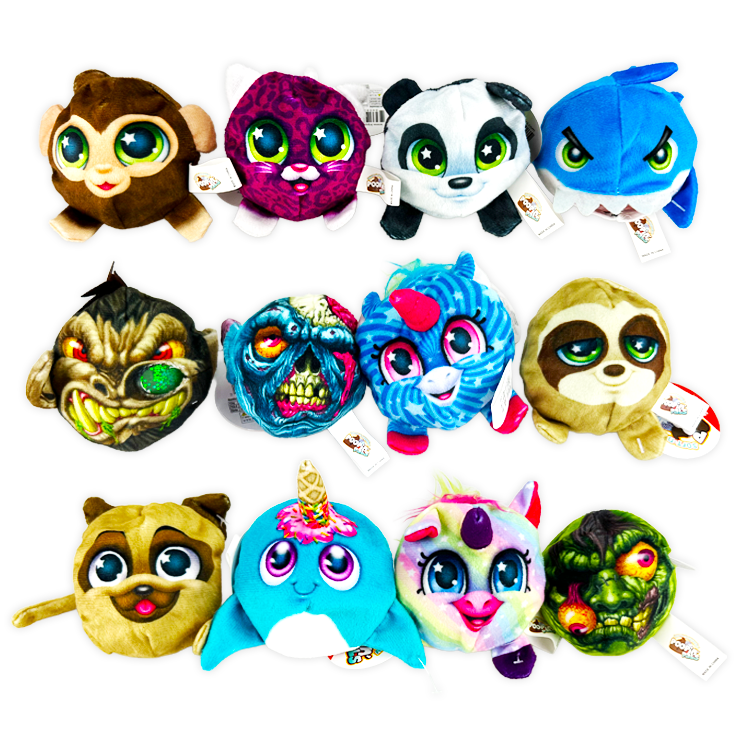 Plush Squeeze Poopin' Pal Toy - 12 Pieces Per Retail Ready Display 26108 KIPP BROTHERS