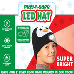 Christmas LED Light Hat - 6 Pieces Per Retail Ready Display 26111 NOVELTY INC