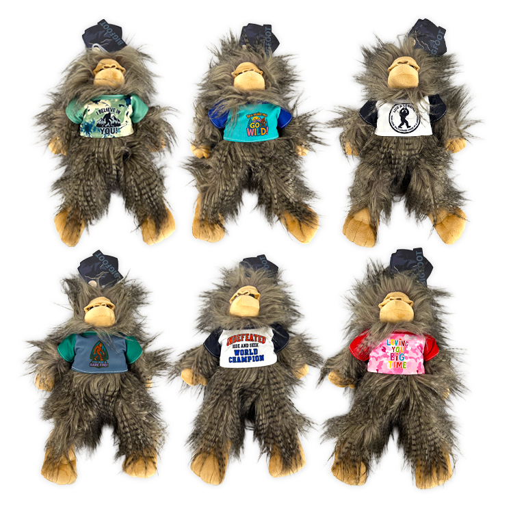 Bigfoot Plush - 6 Pieces Per Pack 26148 KIPP BROTHERS