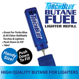 18ML Butane Refill 3 pack - 18 Pieces Per Retail Ready Display 26227