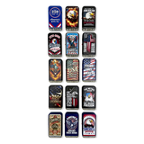 Encendedor de doble antorcha Patriotic USA 250 - 15 unidades por expositor listo para venta minorista 26420