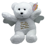 Emotional Support Angel Bear Plush Large - 4 Pieces Per Pack 26451