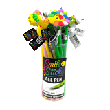 Emotional Support Smile Stick Gel Pen - 24 Pieces Per Display 26472