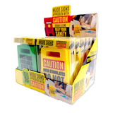 3D Standing Mood Caution Sign Assortment - 12 Pieces Per Retail Ready Display 26537