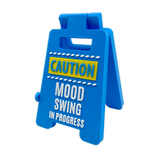 3D Standing Mood Caution Sign Assortment - 12 Pieces Per Retail Ready Display 26540