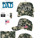 Patriotic Father's Day Ball Cap Hat - 6 Pieces Per Retail Ready Display 26554
