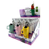 Mini Tumbler Lighter Case Keychain - 12 Pieces Per Retail Ready Display 26557