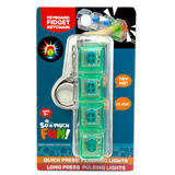 Keyboard Fidget Keychain - 12 Pieces Per Retail Ready Display 26763