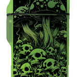 Glow in The Dark Flip Top Lighter - 15 Pieces Per Retail Ready Display 26625