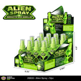 Air Freshener Alien Odor Spray - 12 Pieces Per Retail Ready Display 26632