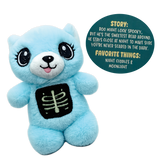 Wrist Band Slap Plush - 6 Pieces Per Retail Ready Display 26666