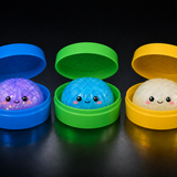 Fun Doh Squishy Glow-in-the-Dark Mystery Streamer Dumpling Toy - 12 Pieces Per Retail Ready Display 26787