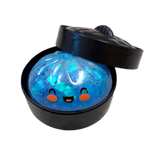 Fun Doh Squishy Glow-in-the-Dark Mystery Dumpling Black Steamer Toy - 12 Pieces Per Retail Ready Display 26788