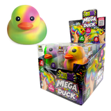 Fun Doh™ SquishZilla™ Mega Stretchy Squishy Tie Dye Duck - 8 Pieces Per Retail Ready Display 26811