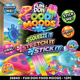Fun Doh Food Moods Snack Attack - 12 Pieces Per Retail Ready Display 26840