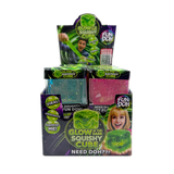 Fun Doh Glow-in-the-Dark Squish and Squeeze Slow-Release Fun Cube Toy - 12 Pieces Per Retail Ready Display 26847