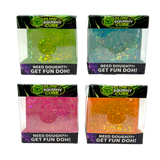Fun Doh Glow-in-the-Dark Squish and Squeeze Slow-Release Fun Cube Toy - 12 Pieces Per Retail Ready Display 26847