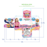 Fun Doh Squishy Charm Cube - 12 Pieces Per Retail Ready Display 26848