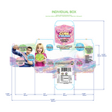 Fun Doh Squishy Charm Cube - 12 Pieces Per Retail Ready Display 26848