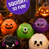 Fun Doh SquishZilla Spooky Steamers Dumpling Toy - 12 Pieces Per Retail Ready Display 26858