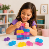Fun Doh SquishZilla Small Squish Blocks - 6 Pieces Per Retail Ready Display 26869