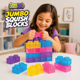 Fun Doh SquishZilla Large Squish Blocks - 6 Pieces Per Retail Ready Display 26870