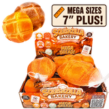 Fun Doh™ Squishy Bakery Slow Rise Foam Mega Bread - 6 Pieces Per Retail Ready Display 26891