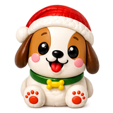 Fun Doh™ Squishmas Mega Stretchy Squishy Toy Christmas Characters - 8 Pieces Per Retail Ready Display 26923