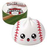 Fun Doh Sports Dumpling Squish Toy - 12 Pieces Per Retail Ready Display 26994
