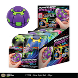 Power Spin Fidget Ball - 12 Pieces Per Retail Ready Display 27014
