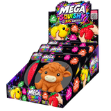 SquishZilla™ 6" Mega Stretchy Squishies - 6 Pieces Per Retail Ready Display 27038