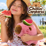 Chillin' Capybaras Plush - 6 Pieces Per Retail Ready Display 27126