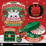 Fun Doh™ Christmas Mystery Reindeer Jelly Dumpling Squishy Toy - 12 Pieces Per Retail Ready Display 27324