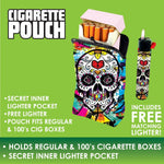rPET Cigarette Pouch with Bonus Lighter -  6 Pieces Per Retail Ready Display 40313 SMOKEZILLA
