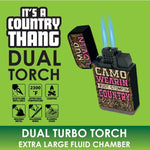 Big Bubba Dual Torch Lighter - 10 Pieces Per Retail Ready Display 41381 SMOKEZILLA