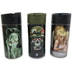 Full Print Glass Butt Bucket Ashtray - 3 Pieces Per Retail Ready Display 41528 SMOKEZILLA