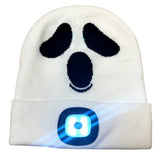 Halloween Knit Hat Beanie LED Light Assortment Floor Display - 36 Pieces Per Retail Ready Display  88463 KIPP BROTHERS