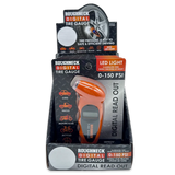 Digital Tire Gauge with LED Light - 4 Pieces Per Retail Ready Display 41655 ROUGHNECK