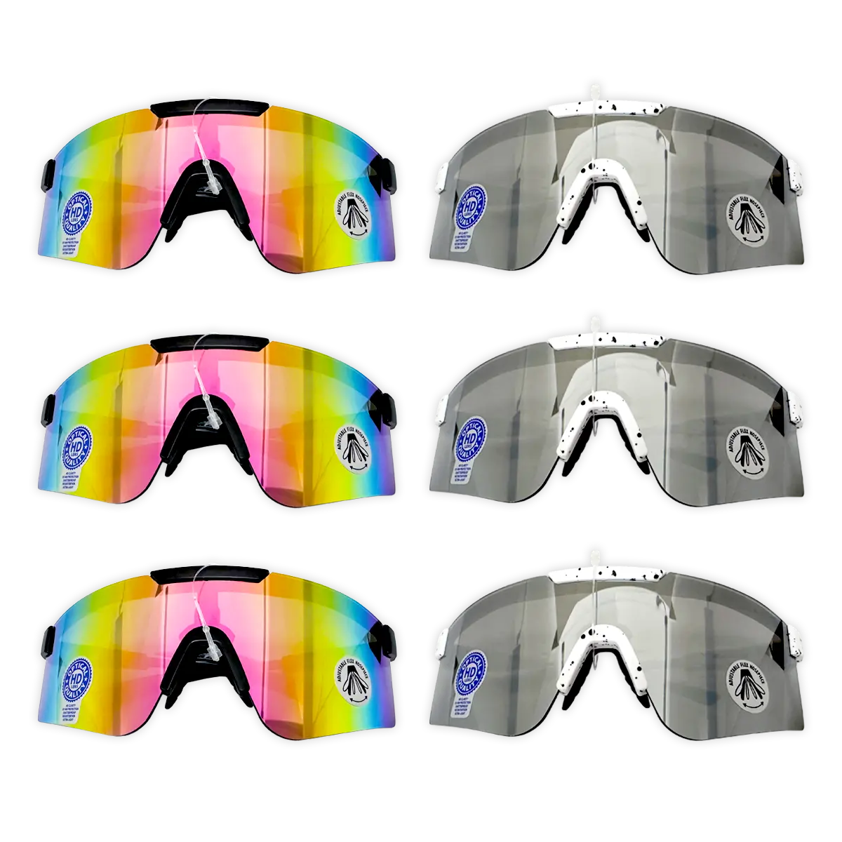 Sunglasses Sungear Assortment - 6 Pieces Per Pack 50248 SUN GEAR