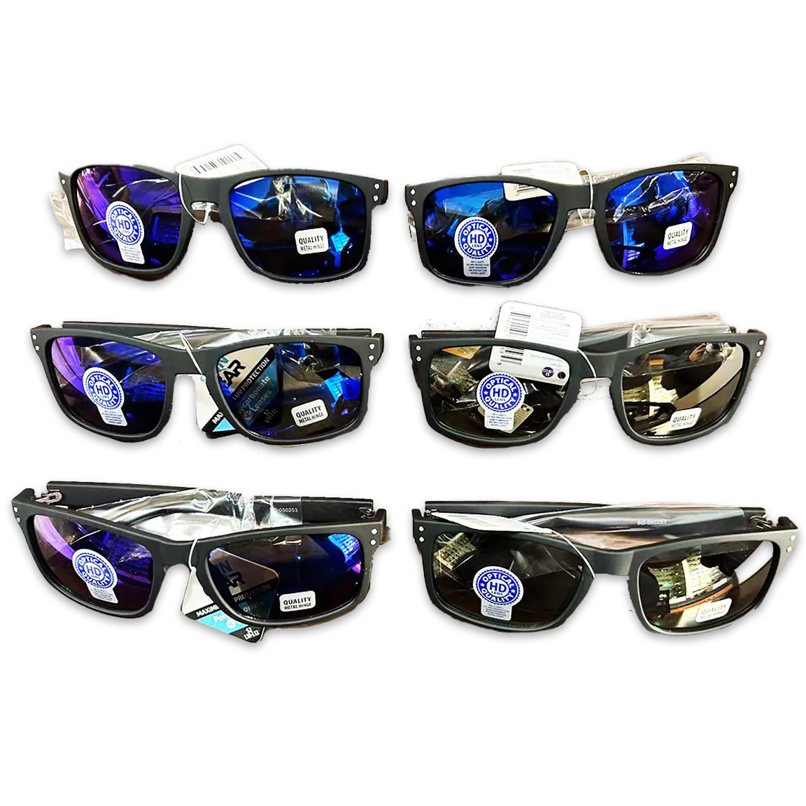 Sunglasses Sungear Assortment - 6 Pieces Per Pack 50253 SUN GEAR