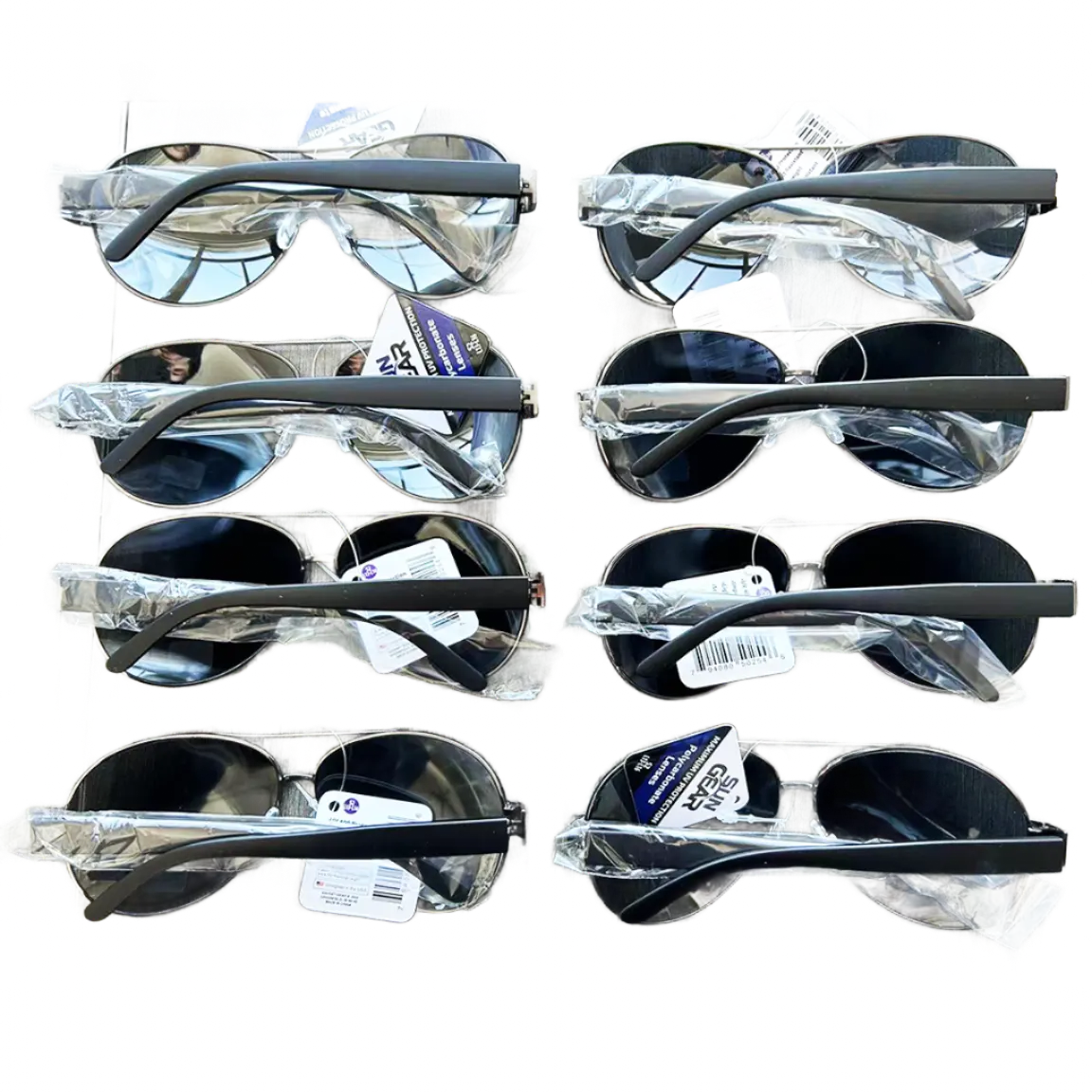 Sunglasses Sungear Assortment - 8 Pieces Per Pack 50254 SUN GEAR