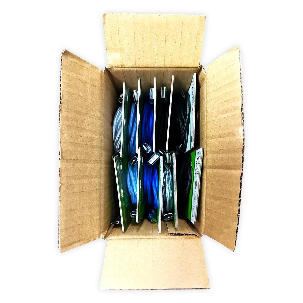 Charging Cable Wing Rack 10FT USB-to-USB-C - 10 Pieces Per Pack 88588 GADGET GEAR