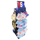 USA Bucket and Boonie Patriotic Hat Assortment Floor Display - 18 Pieces Per Retail Ready Display 88536 NOVELTY INC