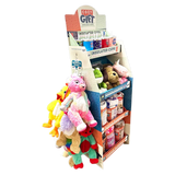 Hug 'N Sip Cup Plush Assortment Floor Display - 38 Pieces Per Retail Ready Display 88565 KIPP BROTHERS